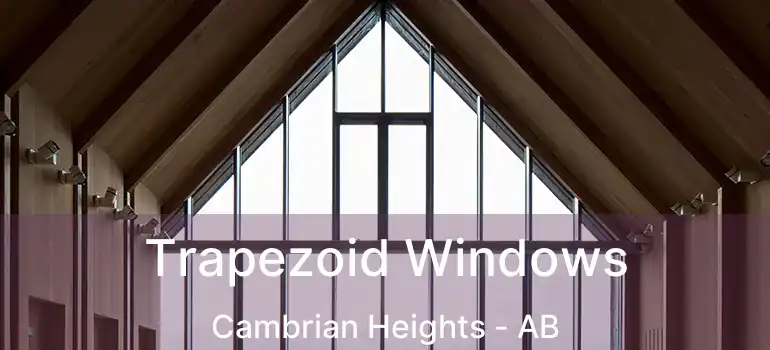  Trapezoid Windows Cambrian Heights - AB