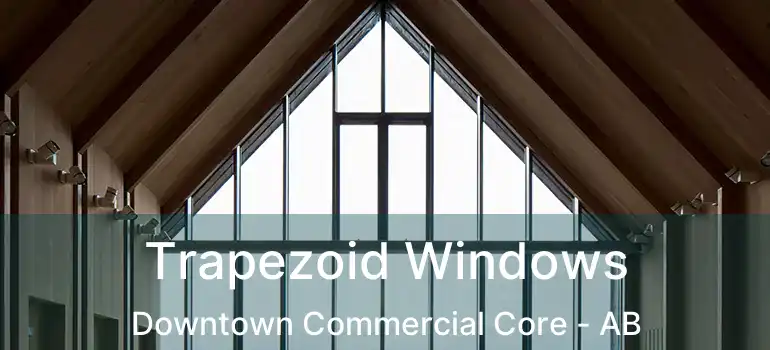  Trapezoid Windows Downtown Commercial Core - AB