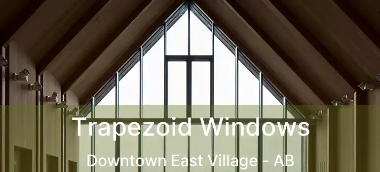 Trapezoid Windows Downtown East Village - AB