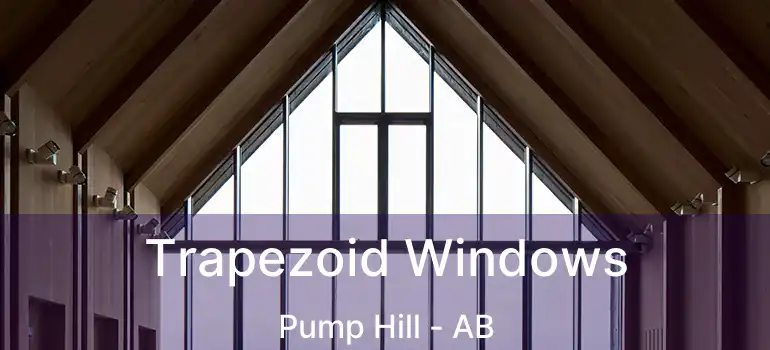  Trapezoid Windows Pump Hill - AB
