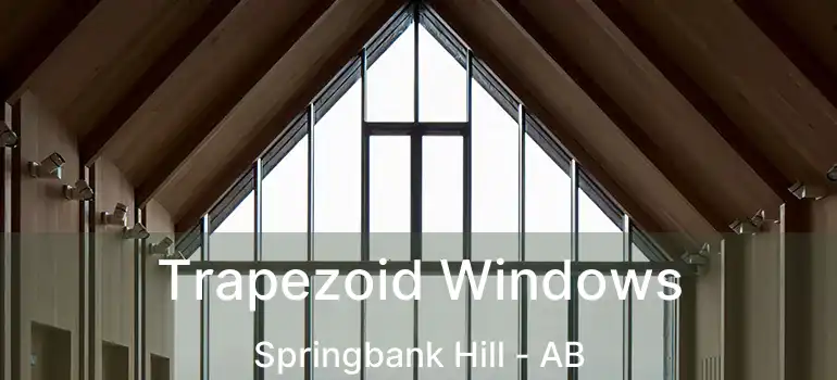  Trapezoid Windows Springbank Hill - AB