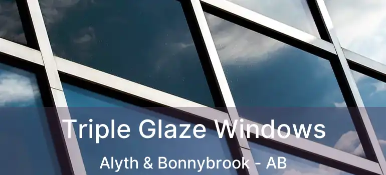  Triple Glaze Windows Alyth & Bonnybrook - AB