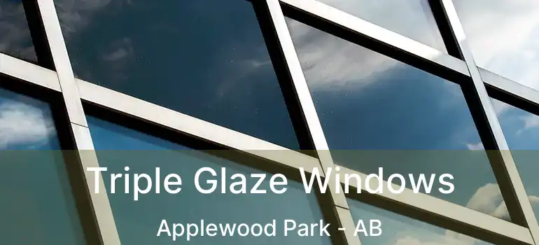  Triple Glaze Windows Applewood Park - AB