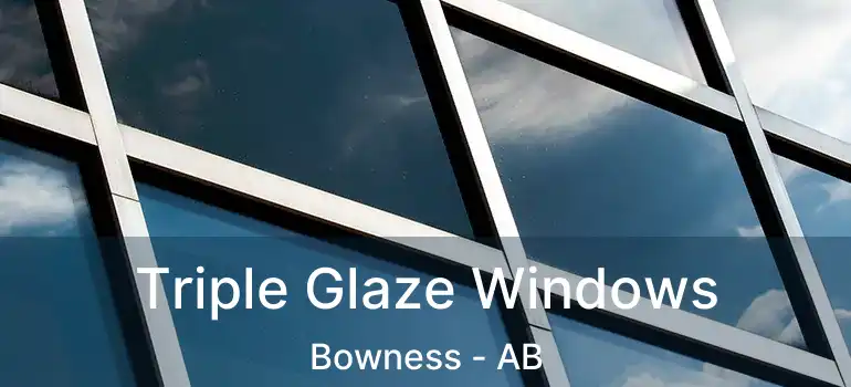  Triple Glaze Windows Bowness - AB