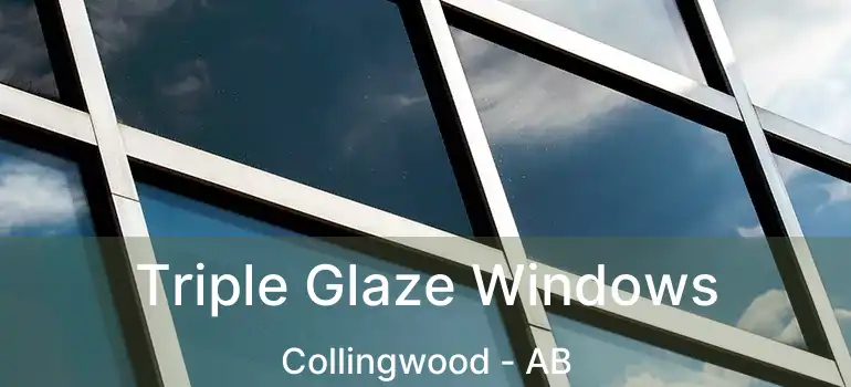  Triple Glaze Windows Collingwood - AB