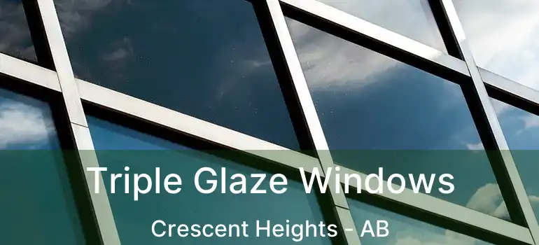  Triple Glaze Windows Crescent Heights - AB