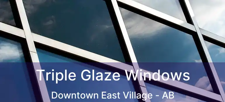  Triple Glaze Windows Downtown East Village - AB