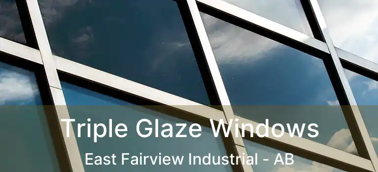  Triple Glaze Windows East Fairview Industrial - AB