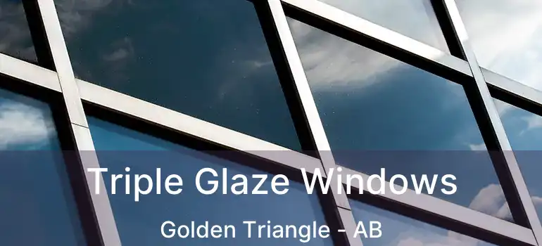  Triple Glaze Windows Golden Triangle - AB