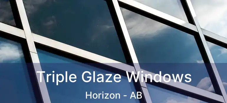  Triple Glaze Windows Horizon - AB