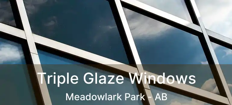  Triple Glaze Windows Meadowlark Park - AB