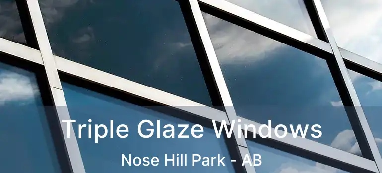  Triple Glaze Windows Nose Hill Park - AB