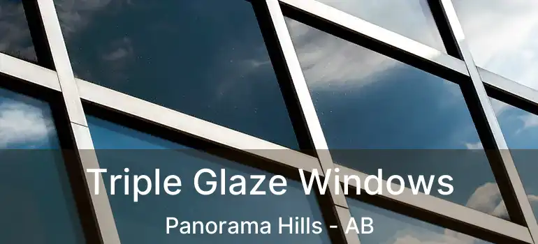  Triple Glaze Windows Panorama Hills - AB