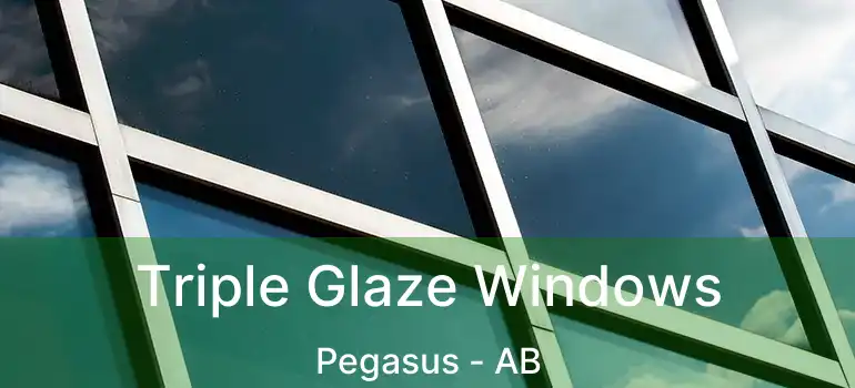  Triple Glaze Windows Pegasus - AB