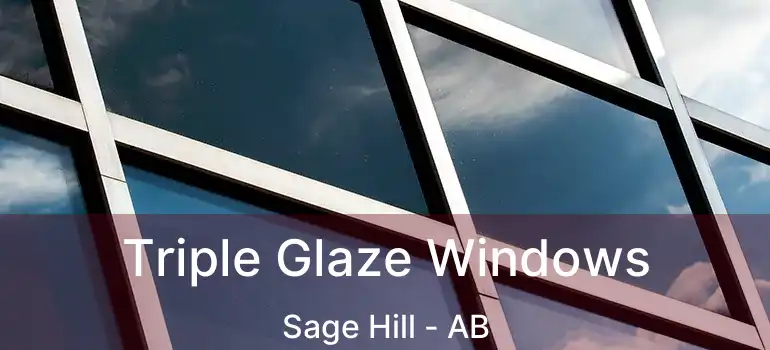  Triple Glaze Windows Sage Hill - AB