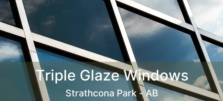  Triple Glaze Windows Strathcona Park - AB