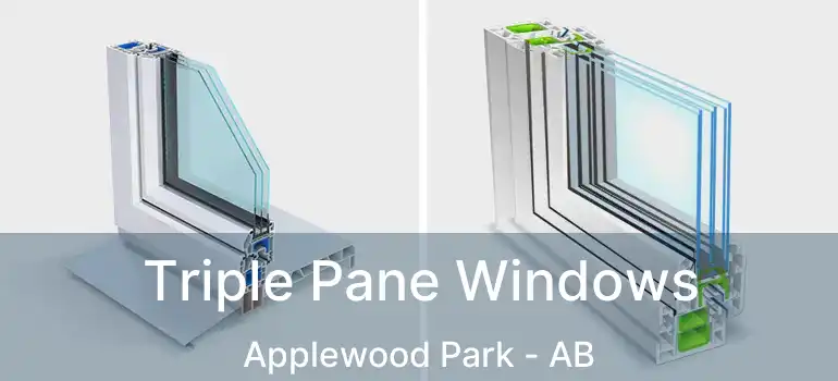 Triple Pane Windows Applewood Park - AB