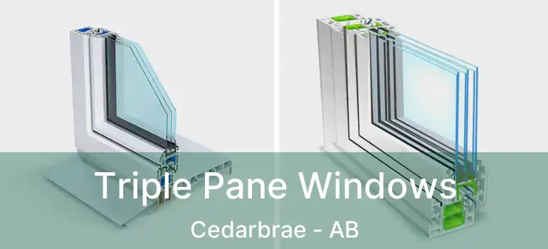  Triple Pane Windows Cedarbrae - AB