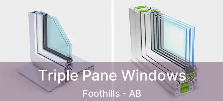  Triple Pane Windows Foothills - AB