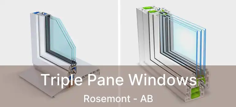  Triple Pane Windows Rosemont - AB