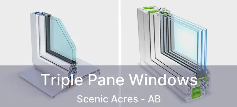  Triple Pane Windows Scenic Acres - AB