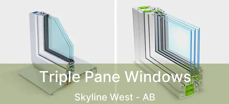  Triple Pane Windows Skyline West - AB