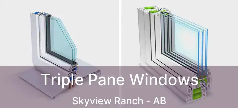 Triple Pane Windows Skyview Ranch - AB