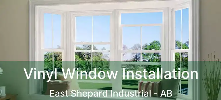  Vinyl Window Installation East Shepard Industrial - AB