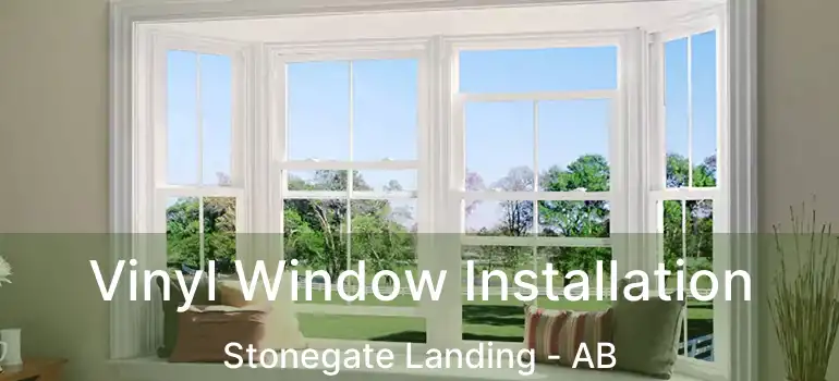 Vinyl Window Installation Stonegate Landing - AB