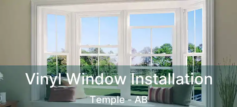  Vinyl Window Installation Temple - AB