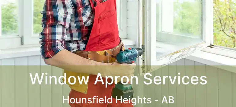  Window Apron Services Hounsfield Heights - AB