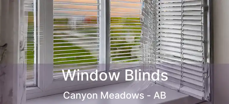  Window Blinds Canyon Meadows - AB
