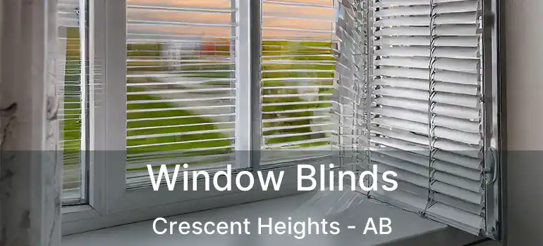  Window Blinds Crescent Heights - AB