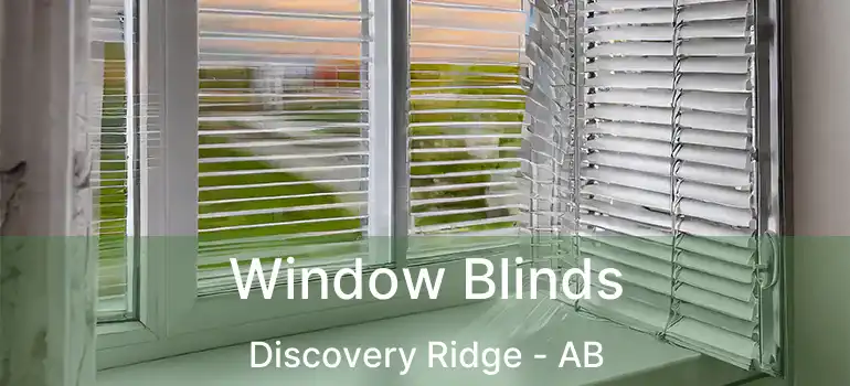  Window Blinds Discovery Ridge - AB