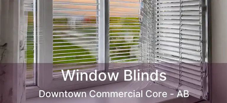  Window Blinds Downtown Commercial Core - AB