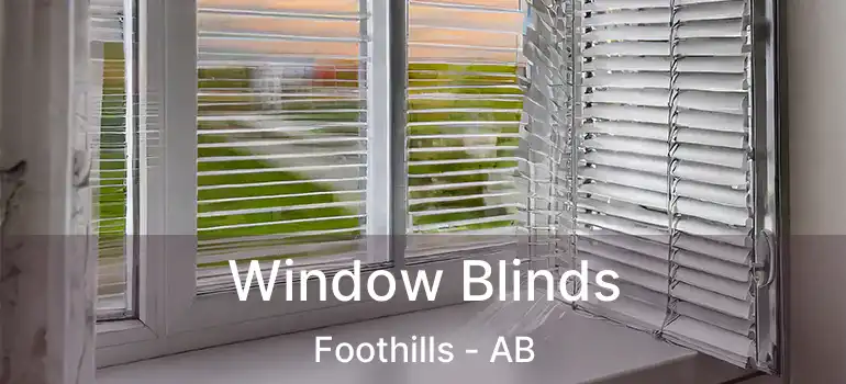  Window Blinds Foothills - AB