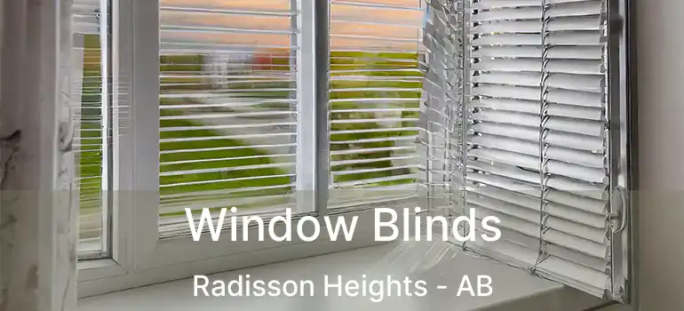  Window Blinds Radisson Heights - AB