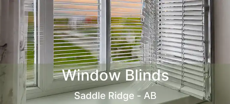  Window Blinds Saddle Ridge - AB