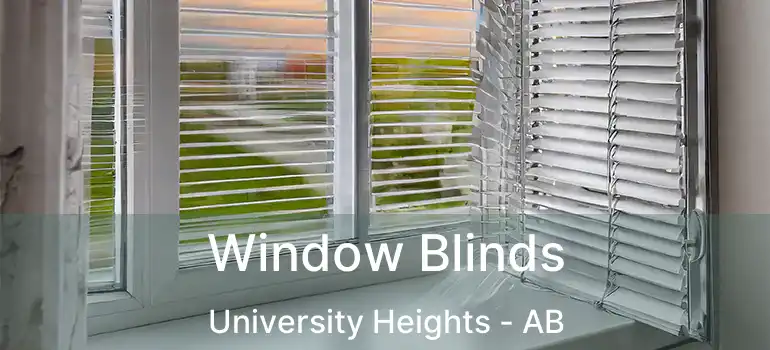  Window Blinds University Heights - AB