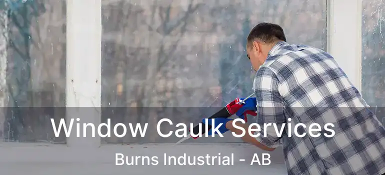  Window Caulk Services Burns Industrial - AB