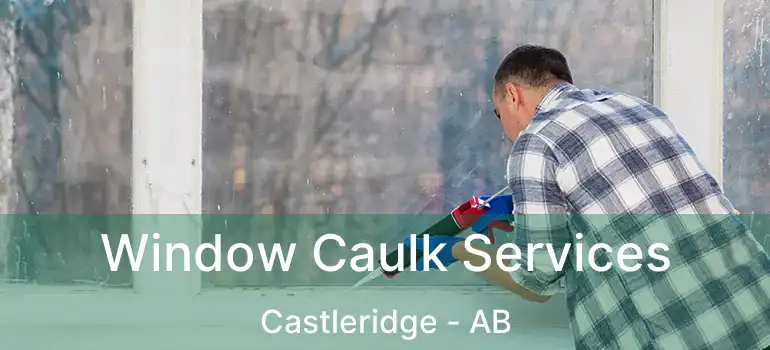  Window Caulk Services Castleridge - AB