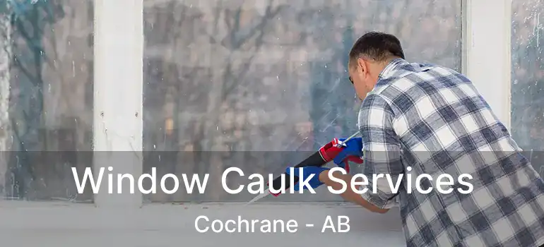  Window Caulk Services Cochrane - AB