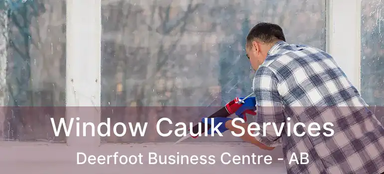  Window Caulk Services Deerfoot Business Centre - AB