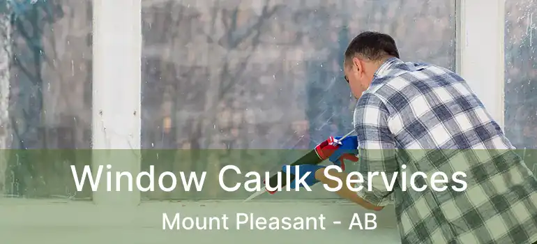  Window Caulk Services Mount Pleasant - AB