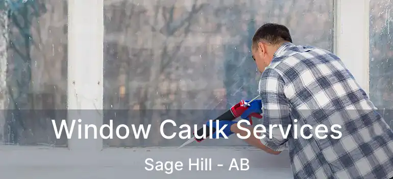  Window Caulk Services Sage Hill - AB
