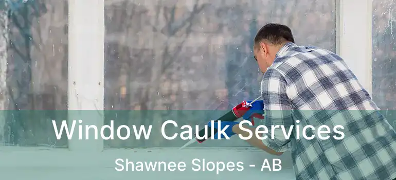  Window Caulk Services Shawnee Slopes - AB