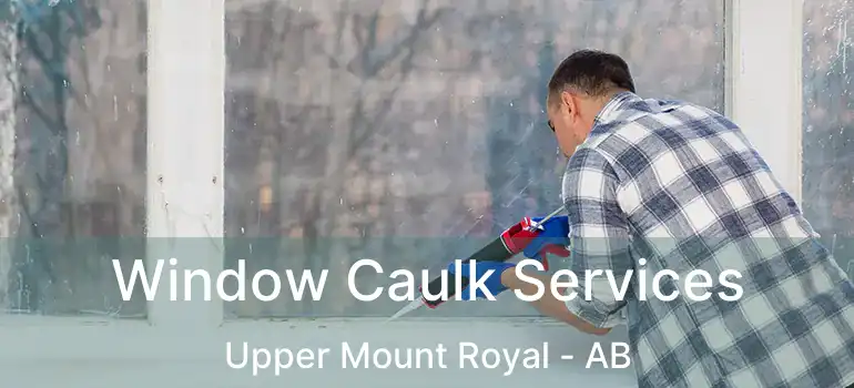  Window Caulk Services Upper Mount Royal - AB