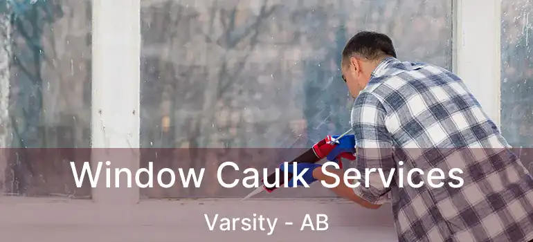  Window Caulk Services Varsity - AB