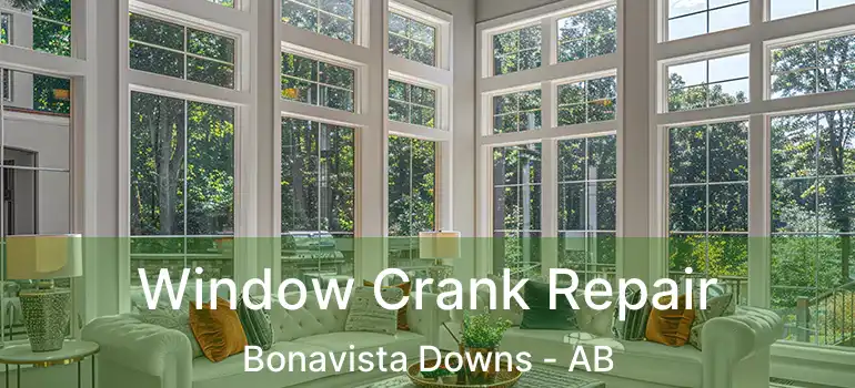  Window Crank Repair Bonavista Downs - AB