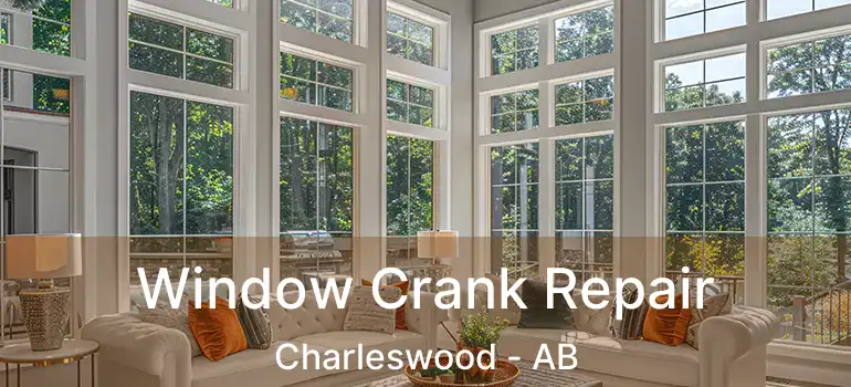  Window Crank Repair Charleswood - AB